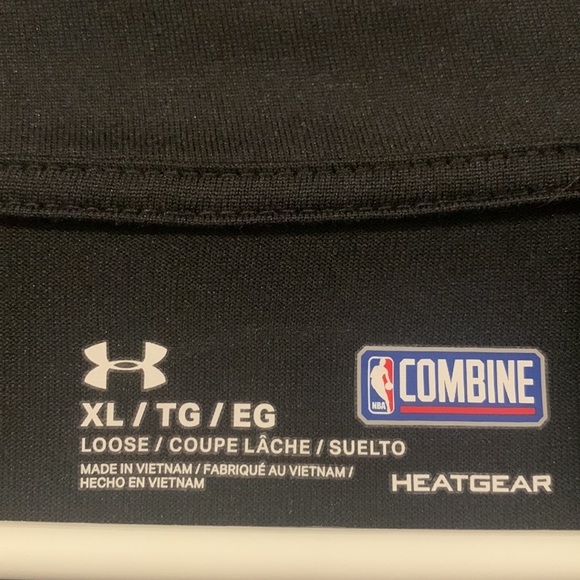Mens Under Armour Cleveland Cavaliers NBA combine heart gear long sleeve zip up - Picture 6 of 8